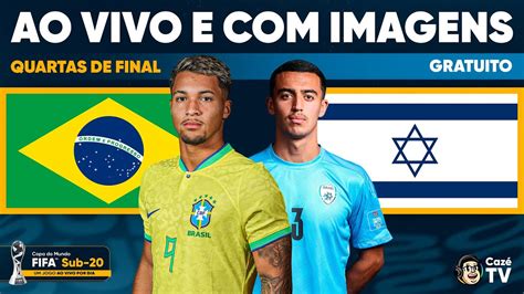 brasil x israel futebol